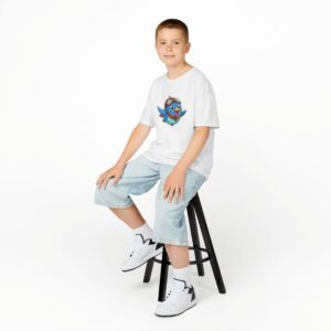 Kids Aviator Bird Tee – Cute Cartoon T-Shirt for Boys & Girls